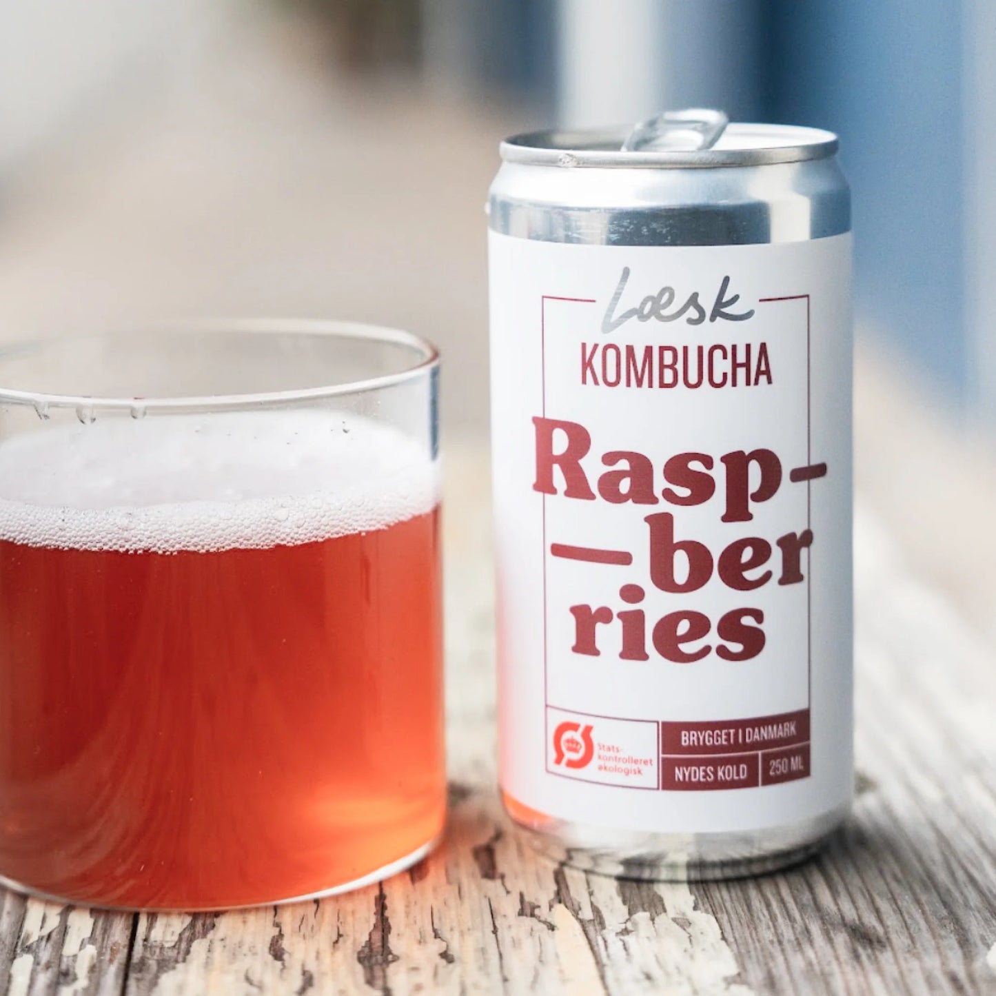 Læsk Kombucha Raspberries Drink