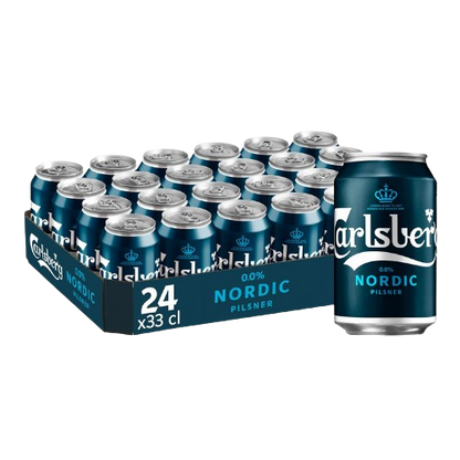 Carlsberg 0.0% Nordic Pilsner Case