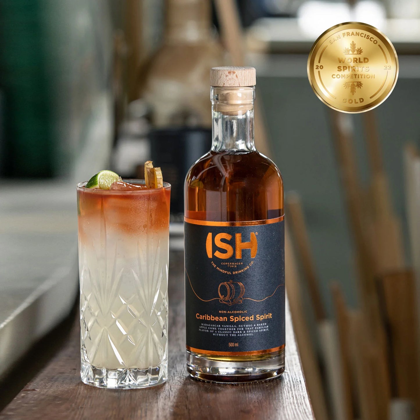 ISH Caribbean Spiced Spirit Mocktail