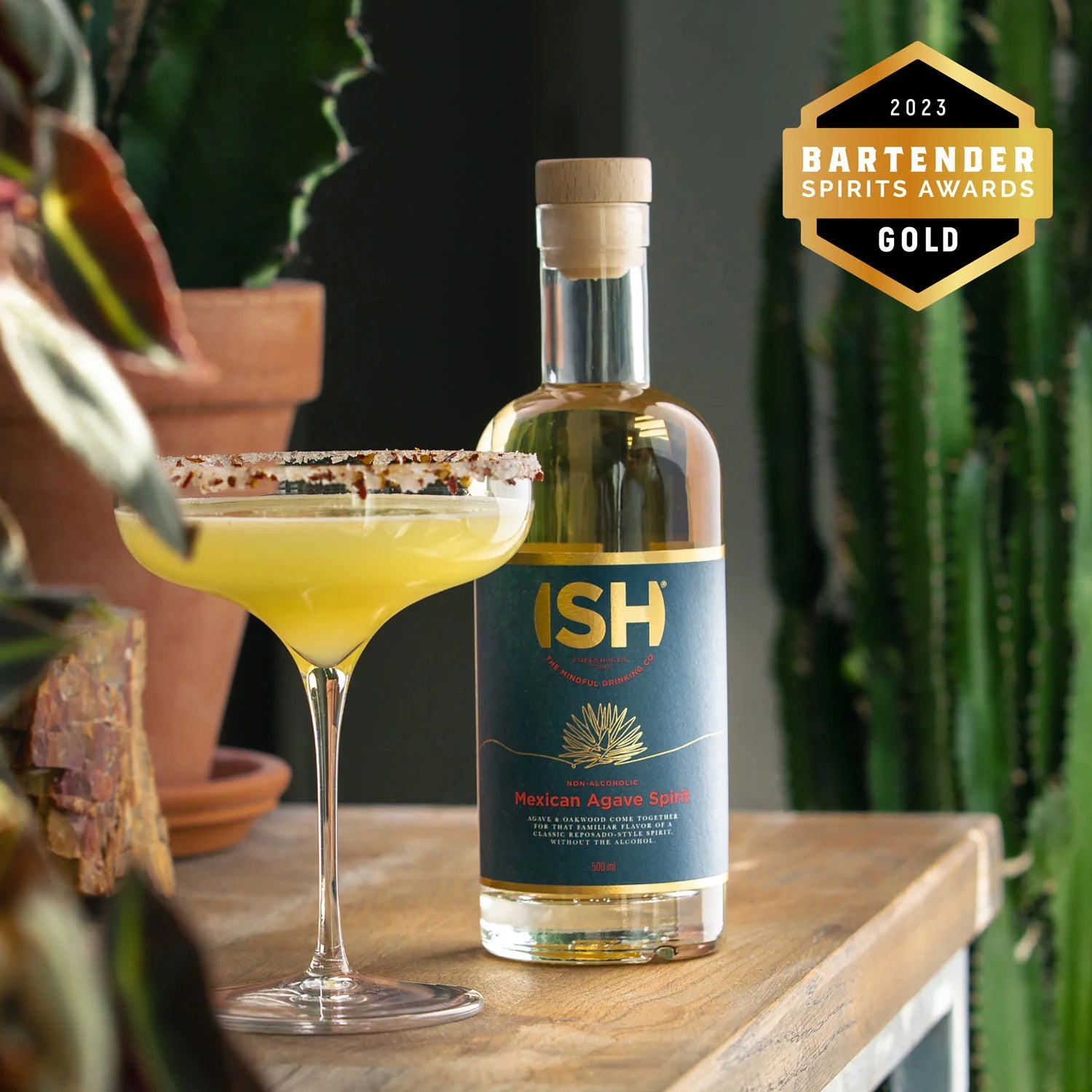 ISH Mexican Agave Spirit Mocktail