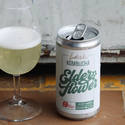 Læsk Kombucha Elderflower Drink