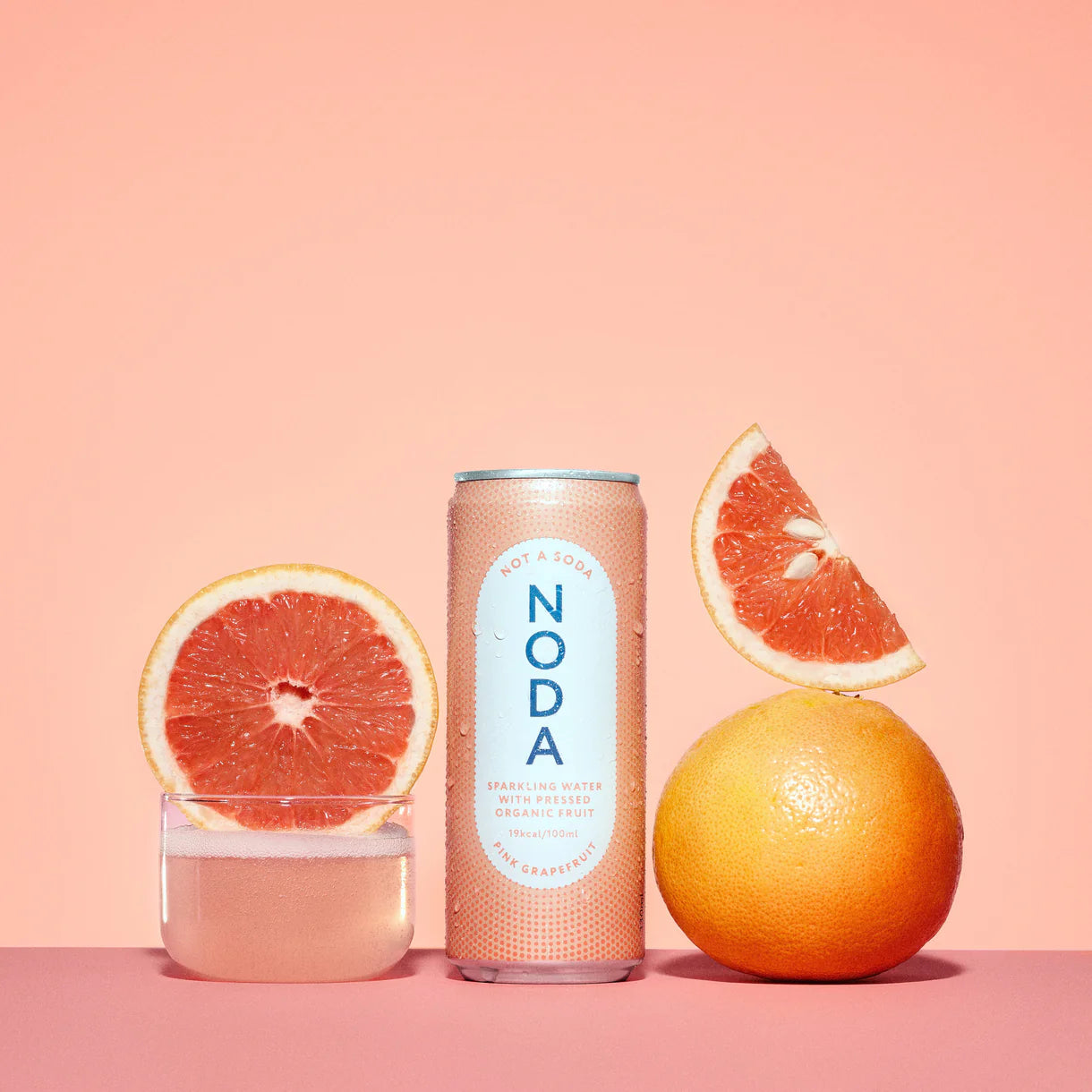 NODA Pink Grapefruit Mocktail