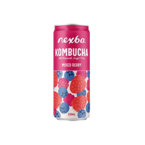 Nexba Mixed Berry Kombucha