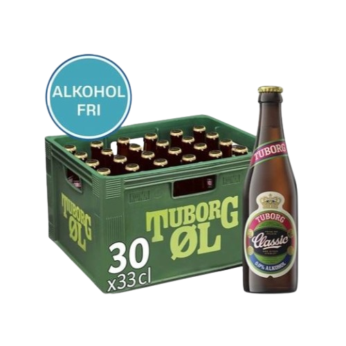 Tuborg Classic 0.0% Alkohol Case